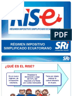 RISE Ecuador - Régimen Impositivo Simplificado