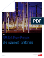 SF6 Instrument Transformers Presentation - Base