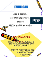 Teknik Menjawab BAHAGIAN B