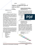 A Comparative Analysis of Different Types of Models in SDLC: SE-307.02 14IT066