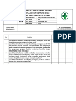 Daftar Tilik Kajian Ulang