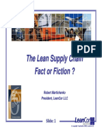 Implementing The Lean Supply Chain by Martichenko