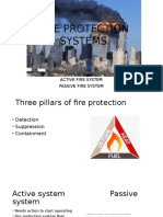 Active and Passive Fire Fighting