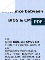 What Is The Difference Between Bios and Cmos