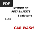 Studiu de Fezabilitate La o Spalatorie Auto 5466