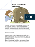 Guide For Talking To Irrational People Whispering To The Elephant