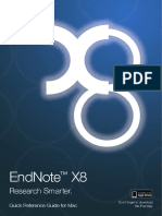 Endnote X8: Research Smarter