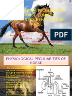 Physiological Peculiarities of Horse, Common Vices, Senses, Behaviour of Horse