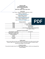 Call Sheet FMP Uphill