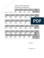 Jadwal Jaga Bedah BARI