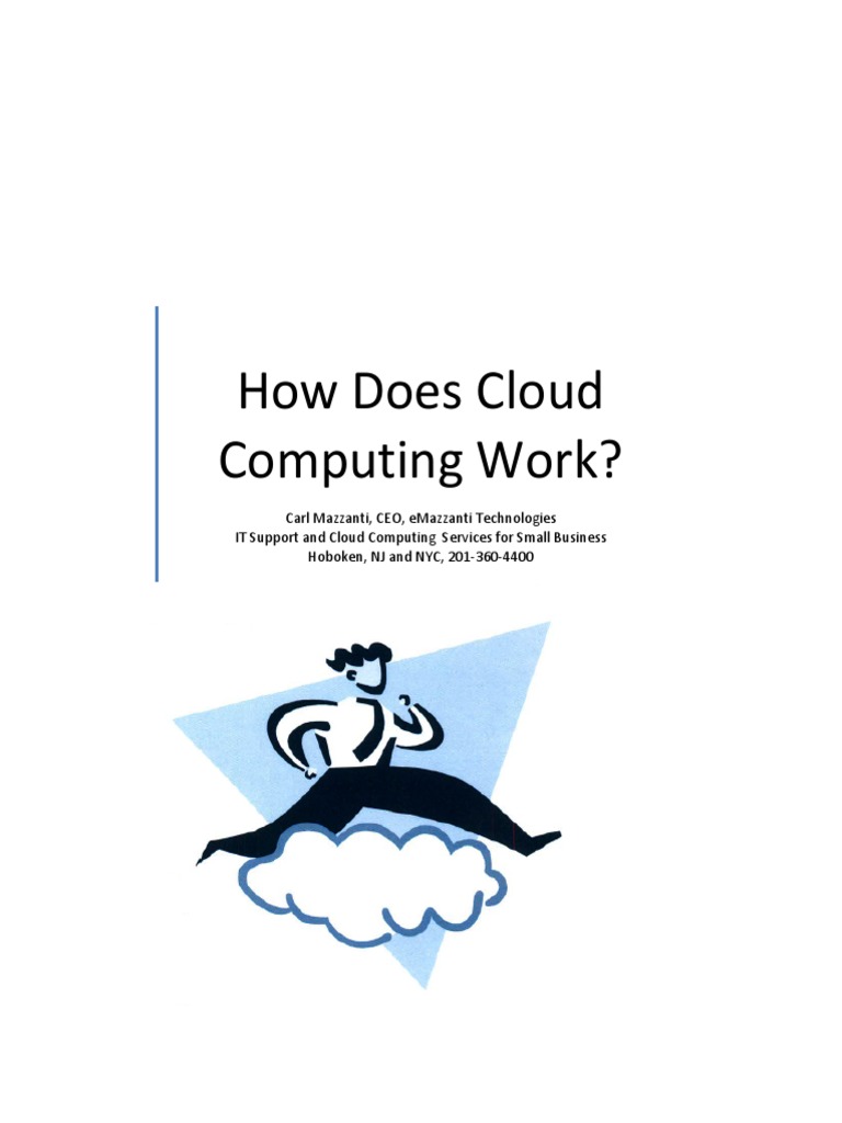 How Does Cloud Computing Work PDF Cloud Computing Computer Networking