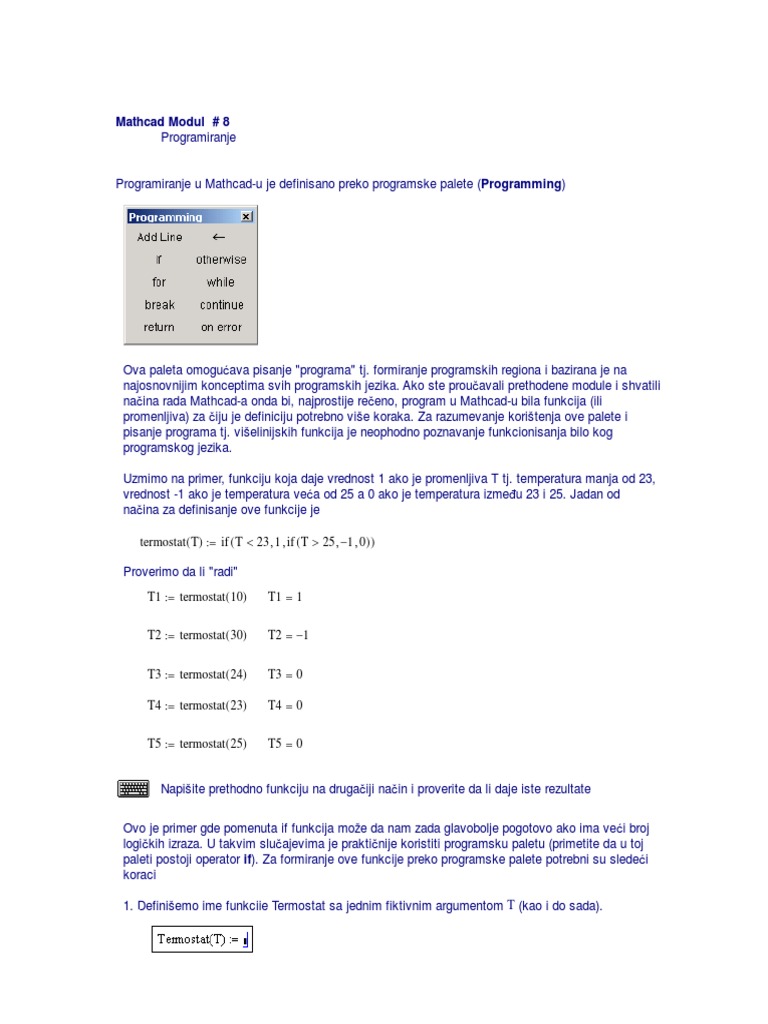 Math Cad | PDF