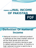 National Income of Pakistan