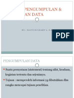 Teknik Pengumpulan & Penyajian Data