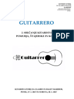 Guitarrero, Potek 2017