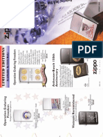 2002 Zippo Special Editions Catalog