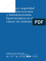 2007 - 06 Eficacia y Seguridad de La Histerectom-A y Linfadenectom-A Laparosc-Pica en El C-Ncer de Endometrio PDF
