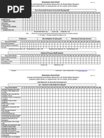 Monthly Salah Rakat Tracking Chart | PDF | Worship | Sharia