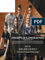 Concierto de Piano - Alumnos de Elena González