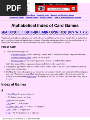 Card Games
