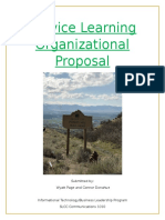 Organizational Proposal