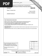 Physics: Cambridge International Examinations International General Certificate of Secondary Education