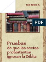 Butera, Luis - Pruebas de Que Las Sectas Ignoran La Biblia