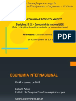 Aula 1 - Luciana Acioly Da Silva (D2.2 – Economia Internacional)