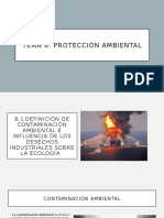 Gestión residuos industriales protección ambiental