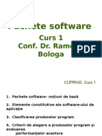 Curs 1- Pachete software -  Concepte de Baza
