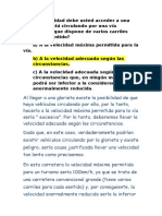 A Qué Velocidad Debe Usted Acceder A Una Glorieta Si Está Circulando Por Una Vía Interurbana Que Dispone de Varios Carriles para Cada Sentido