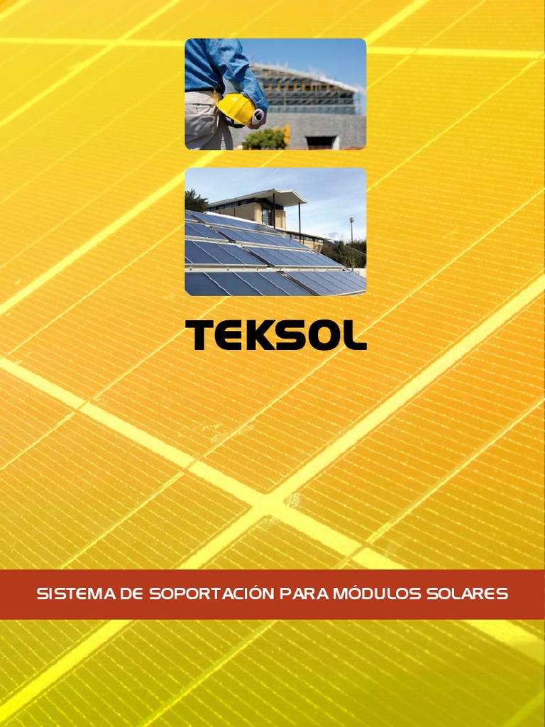 TEKSOL Catálogo | PDF | Tornillo | Techo