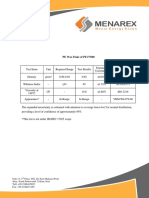 PE Wax Letterhead