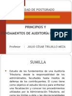 Auditoría Tributaria 1 Postgrado Final