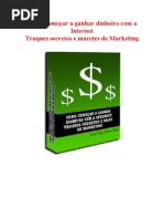 Como Ganhar Dinheiro Na Internet