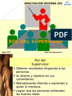 Capacitacion - Mandos - Medios - Rol Del Supervisor