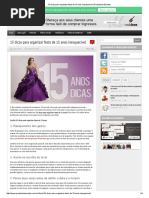 15 Dicas Para Organizar Festa de 15 Anos Inesquecível _ Produzindo Eventos