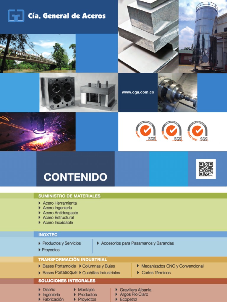 Brochure Compa ia Gral Aceros Acero Aluminio