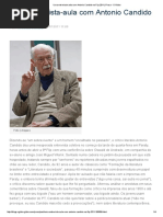 Uma Entrevista-Aula Com Antonio Candido Na Flip 2011 _ Prosa - O Globo