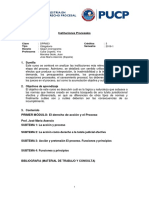 DPR603 Sílabo Instituciones Procesales