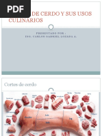 Cortes y Despiece del Cerdo | PDF | Cerdo | Carne