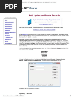 Free Course: Add, Update and Delete Records