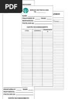 Fichas Acompanhamento Psicologia