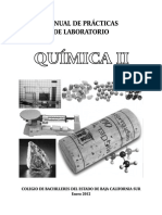 Manual de Practicas de Laboratorio Quimica II