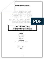 Garantías Constitucionales