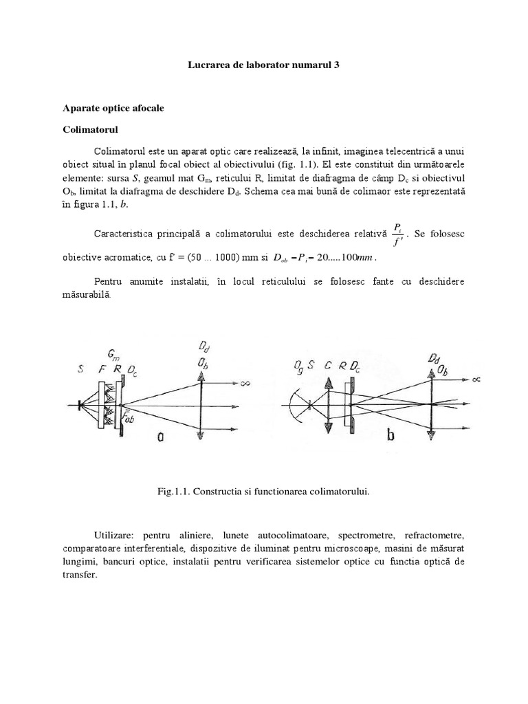 Aparate Optice | PDF
