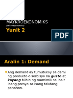 Aralin 1 Demand