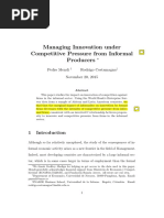 Managing Innovation Under Competitive Pressure From Informal (2015 Costgagna y Mendi)