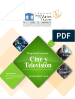 Brochure Cine y Television