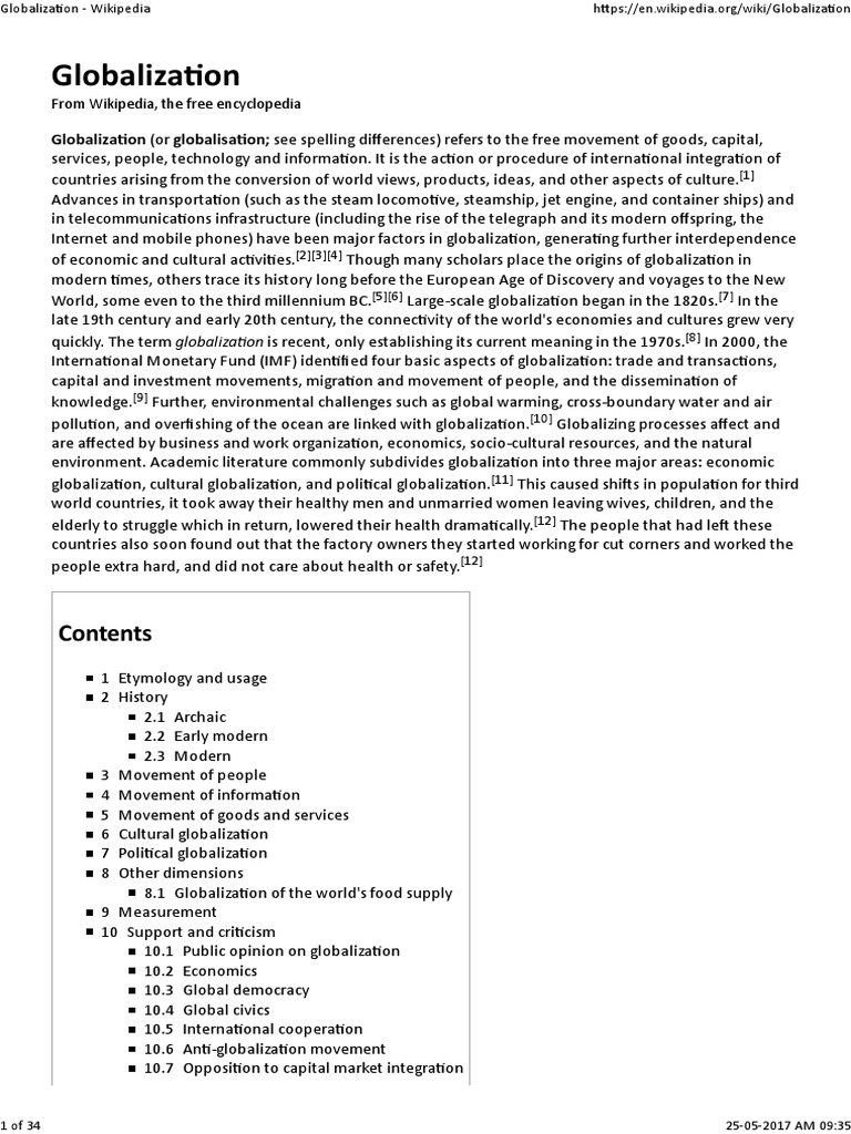 Pros of globalization essay picture